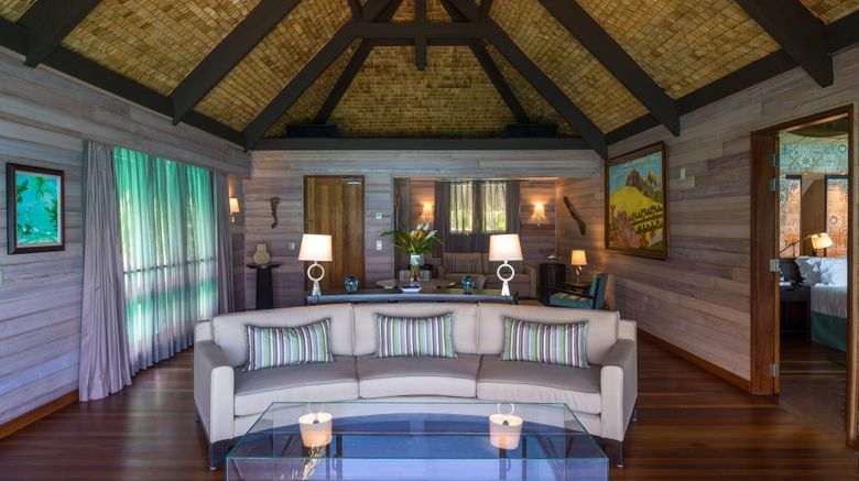 <b>The St Regis Bora Bora Resort Lobby</b>. Images powered by <a href="https://www.leonardoworldwide.com/" title="Leonardo Worldwide" target="_blank">Leonardo</a>.