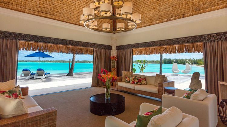 The St Regis Bora Bora Resort Beach