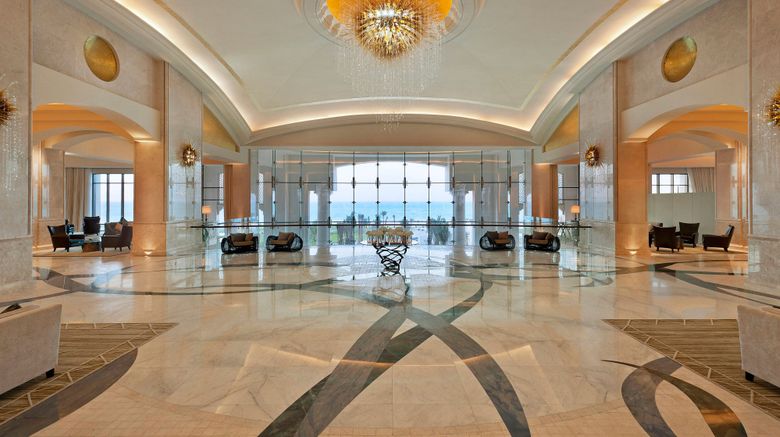 <b>The St. Regis Saadiyat Island Resort Lobby</b>. Images powered by <a href="https://www.leonardoworldwide.com/" title="Leonardo Worldwide" target="_blank">Leonardo</a>.