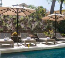 Le Vallon de Valrugues and Spa Room