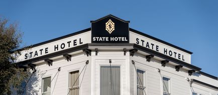 The State Hotel Exterior
