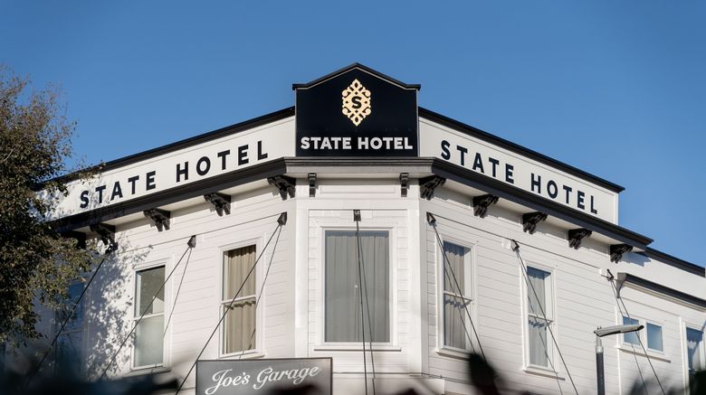 <b>The State Hotel Exterior</b>. Images powered by <a href="https://www.leonardoworldwide.com/" title="Leonardo Worldwide" target="_blank">Leonardo</a>.