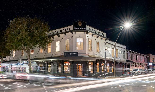 The State Hotel Exterior