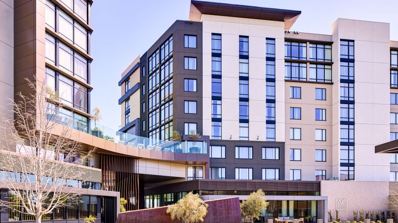 <b>AC Hotel Sunnyvale Moffett Park Exterior</b>. Images powered by <a href="https://www.leonardoworldwide.com/" title="Leonardo Worldwide" target="_blank">Leonardo</a>.