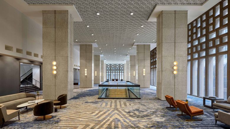 <b>Sheraton Denver Downtown Hotel Lobby</b>. Images powered by <a href="https://www.leonardoworldwide.com/" title="Leonardo Worldwide" target="_blank">Leonardo</a>.