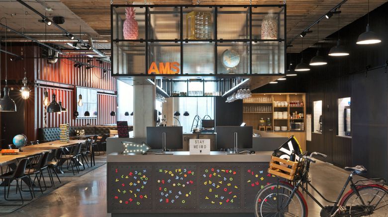<b>MOXY Amsterdam Houthavens Exterior</b>. Images powered by <a href="https://www.leonardoworldwide.com/" title="Leonardo Worldwide" target="_blank">Leonardo</a>.
