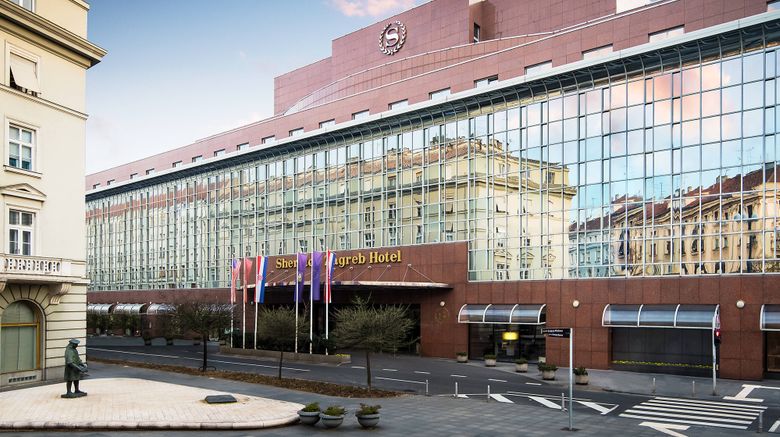 Sheraton Zagreb Hotel Exterior. Images powered by <a href="https://www.leonardoworldwide.com" target="_blank" rel="noopener">Leonardo</a>.