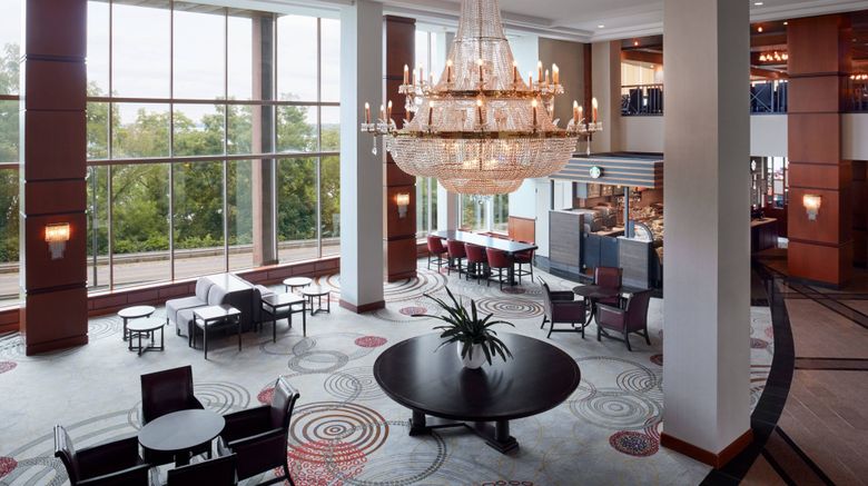 <b>Niagara Falls Marriott Fallsview Hotel & Spa Lobby</b>. Images powered by <a href="https://www.leonardoworldwide.com/" title="Leonardo Worldwide" target="_blank">Leonardo</a>.