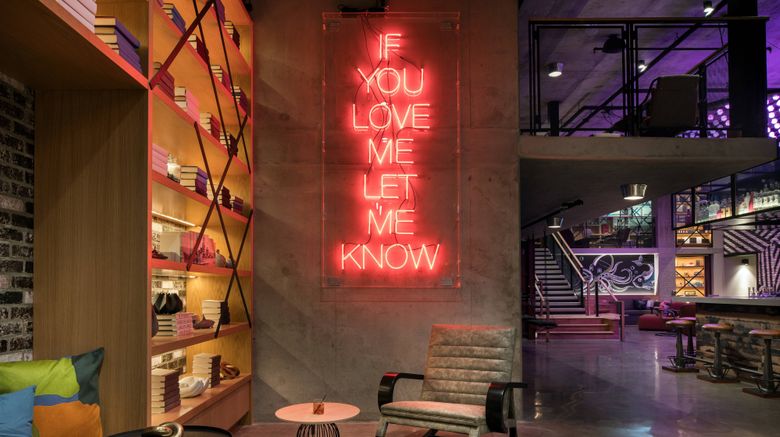 <b>Moxy San Diego Gaslamp Quarter Lobby</b>. Images powered by <a href="https://www.leonardoworldwide.com/" title="Leonardo Worldwide" target="_blank">Leonardo</a>.