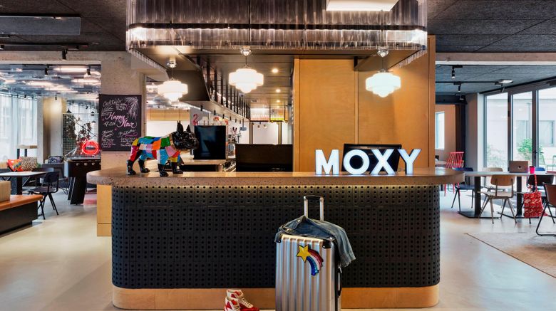 <b>MOXY Paris Bastille Lobby</b>. Images powered by <a href="https://www.leonardoworldwide.com/" title="Leonardo Worldwide" target="_blank">Leonardo</a>.
