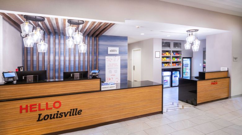 <b>TownePlace Suites Louisville Downtown Lobby</b>. Images powered by <a href="https://www.leonardoworldwide.com/" title="Leonardo Worldwide" target="_blank">Leonardo</a>.