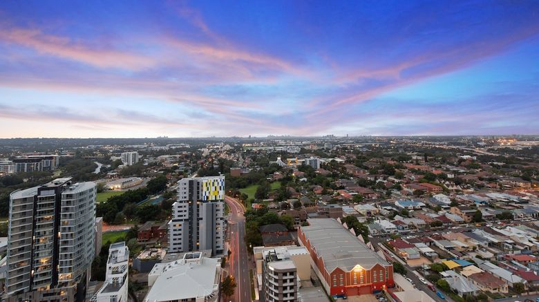 Astra Apartments Parramatta - Skyrise Exterior. Images powered by <a href="https://www.leonardoworldwide.com" target="_blank" rel="noopener">Leonardo</a>.