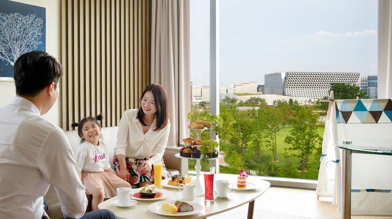 <b>Courtyard by Marriott Seoul Botanic Park Restaurant</b>. Images powered by <a href="https://www.leonardoworldwide.com/" title="Leonardo Worldwide" target="_blank">Leonardo</a>.