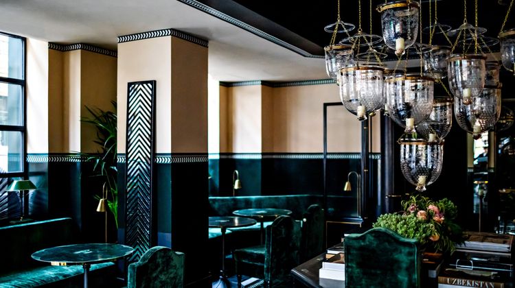 Monsieur George Hotel Lobby