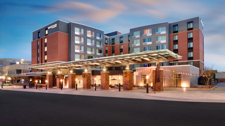 Courtyard by Marriott Lincoln Downtown Exterior. Images powered by <a href="https://www.leonardoworldwide.com" target="_blank" rel="noopener">Leonardo</a>.