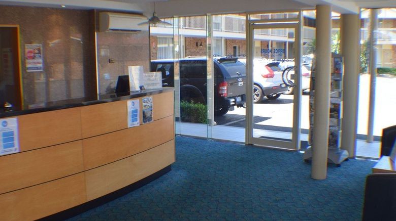 <b>The Oxley Motel Dubbo Lobby</b>. Images powered by <a href="https://www.leonardoworldwide.com/" title="Leonardo Worldwide" target="_blank">Leonardo</a>.