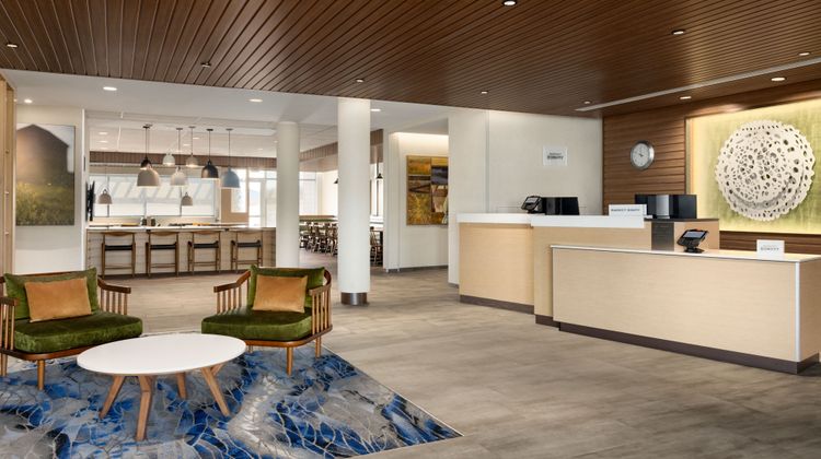 Fairfield Inn & Suites Rockaway Lobby