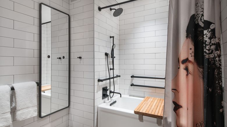 <b>Moxy San Diego Gaslamp Quarter Room</b>. Images powered by <a href="https://www.leonardoworldwide.com/" title="Leonardo Worldwide" target="_blank">Leonardo</a>.