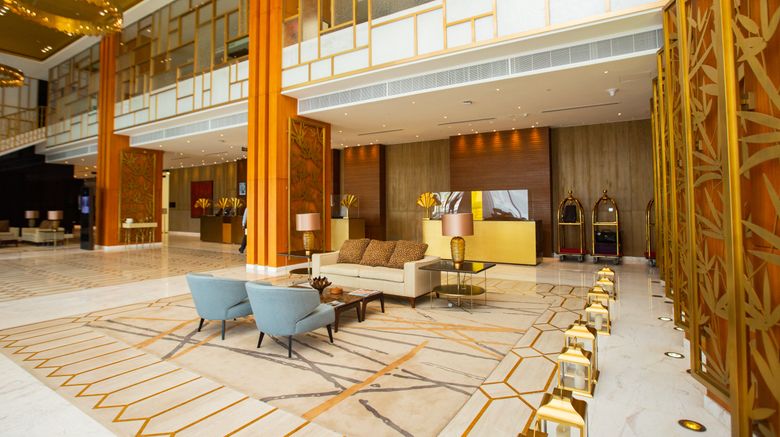 <b>Johari Rotana Lobby</b>. Images powered by <a href="https://www.leonardoworldwide.com/" title="Leonardo Worldwide" target="_blank">Leonardo</a>.