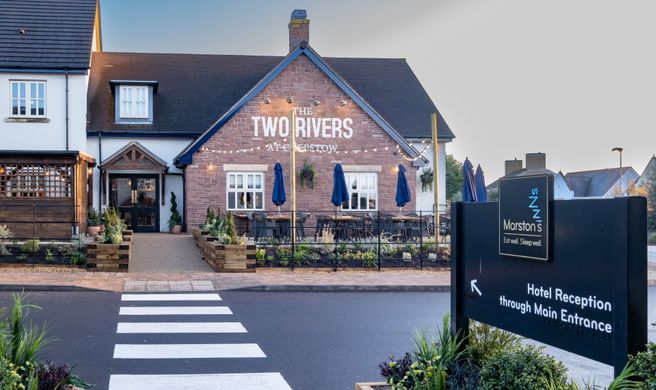 Two Rivers Hotel Exterior