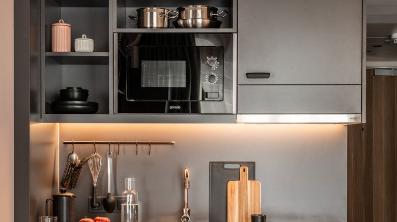 <b>Revo Munich Serviced Apartments Room</b>. Images powered by <a href="https://www.leonardoworldwide.com/" title="Leonardo Worldwide" target="_blank">Leonardo</a>.