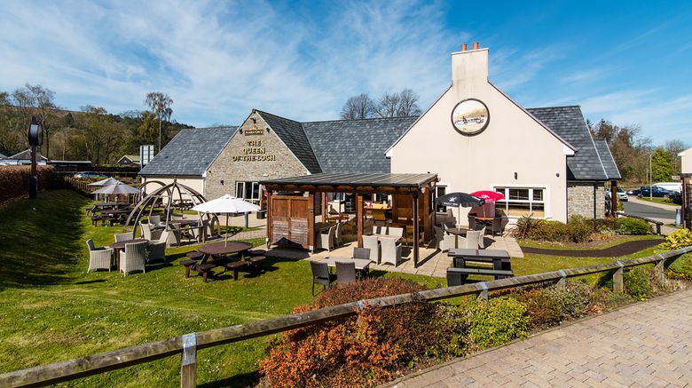 Queen of the Loch Marstons Inn Exterior. Images powered by <a href="https://www.leonardoworldwide.com" target="_blank" rel="noopener">Leonardo</a>.