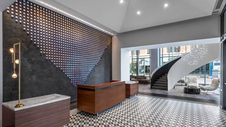 <b>Le Meridien Denver Downtown Lobby</b>. Images powered by <a href="https://www.leonardoworldwide.com/" title="Leonardo Worldwide" target="_blank">Leonardo</a>.