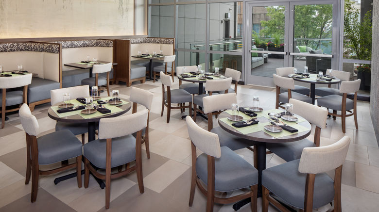 <b>Hotel Indigo Flushing Restaurant</b>. Images powered by <a href="https://www.leonardoworldwide.com/" title="Leonardo Worldwide" target="_blank">Leonardo</a>.