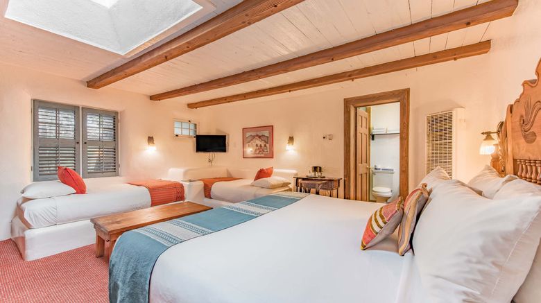 The Historic Taos Inn Room. Images powered by <a href="https://www.leonardoworldwide.com" target="_blank" rel="noopener">Leonardo</a>.