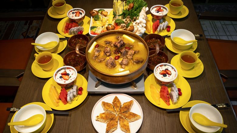 <b>Hotel Indigo Jiuzhai Restaurant</b>. Images powered by <a href="https://www.leonardoworldwide.com/" title="Leonardo Worldwide" target="_blank">Leonardo</a>.