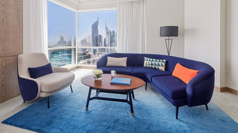 <b>The Fairmont Dubai Room</b>. Images powered by <a href=https://www.travelagewest.com/Hotels/Dubai/