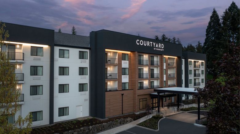 Courtyard Portland Tigard Marriott Exterior. Images powered by <a href="https://www.leonardoworldwide.com" target="_blank" rel="noopener">Leonardo</a>.