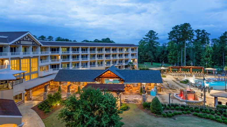 Auburn Marriott Opelika Resort Exterior. Images powered by <a href="https://www.leonardoworldwide.com" target="_blank" rel="noopener">Leonardo</a>.