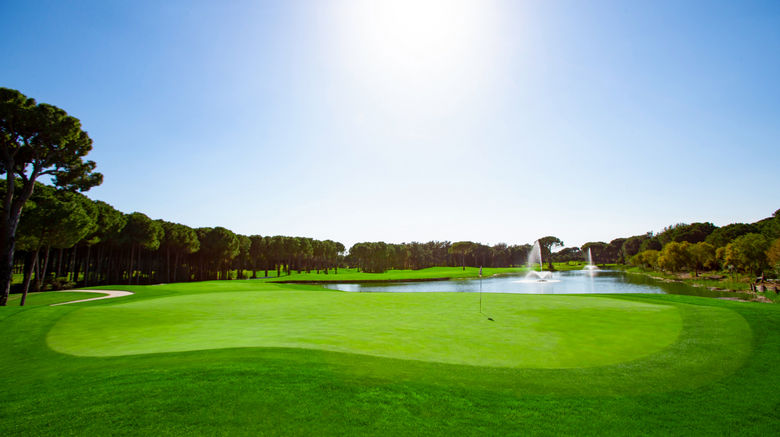 <b>Voyage Belek Golf & Spa Golf</b>. Images powered by <a href="https://www.leonardoworldwide.com/" title="Leonardo Worldwide" target="_blank">Leonardo</a>.