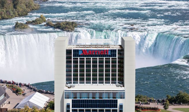 Niagara Falls Marriott on the Falls Exterior