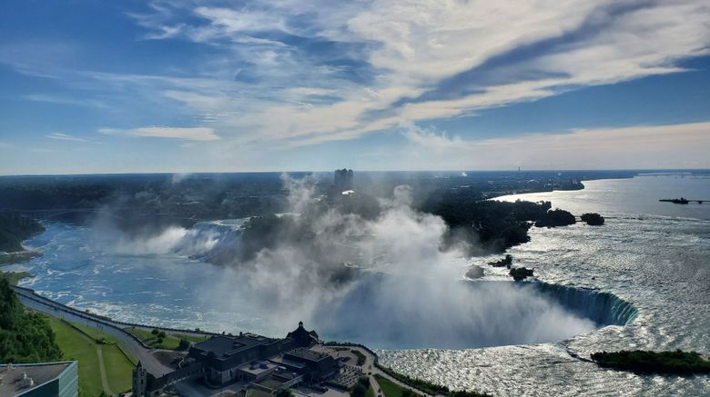 <b>Niagara Falls Marriott on the Falls Exterior</b>. Images powered by <a href="https://www.leonardoworldwide.com/" title="Leonardo Worldwide" target="_blank">Leonardo</a>.