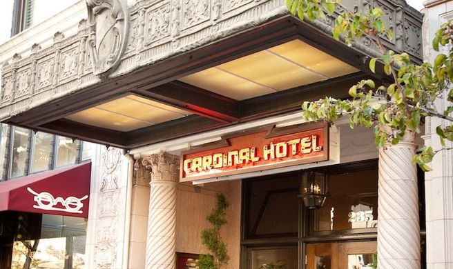 The Cardinal Hotel Exterior