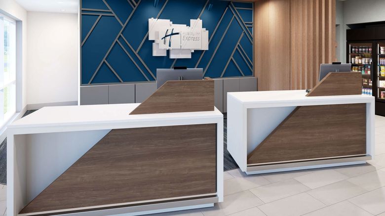 <b>Holiday Inn Express Jesup Lobby</b>. Images powered by <a href="https://www.leonardoworldwide.com/" title="Leonardo Worldwide" target="_blank">Leonardo</a>.