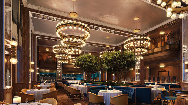 <b>The Fifth Avenue Hotel Restaurant</b>. Images powered by <a href=https://www.travelagewest.com/Hotels/New-York-NY/