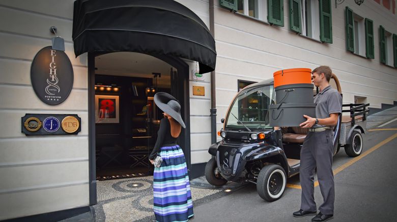 <b>Eight Hotel Portofino Exterior</b>. Images powered by <a href="https://www.leonardoworldwide.com/" title="Leonardo Worldwide" target="_blank">Leonardo</a>.