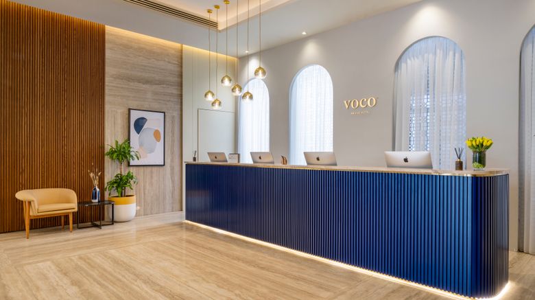 <b>voco Doha West Bay Suites Lobby</b>. Images powered by <a href="https://www.leonardoworldwide.com/" title="Leonardo Worldwide" target="_blank">Leonardo</a>.