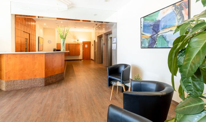 acora Leipzig Living the City Lobby
