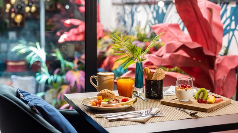 <b>NYX Hotel Madrid by Leonardo Hotels Restaurant</b>. Images powered by <a href="https://www.leonardoworldwide.com/" title="Leonardo Worldwide" target="_blank">Leonardo</a>.