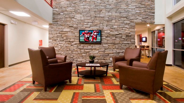 <b>Red Roof Inn & Suites Beaumont Lobby</b>. Images powered by <a href="https://www.leonardoworldwide.com/" title="Leonardo Worldwide" target="_blank">Leonardo</a>.