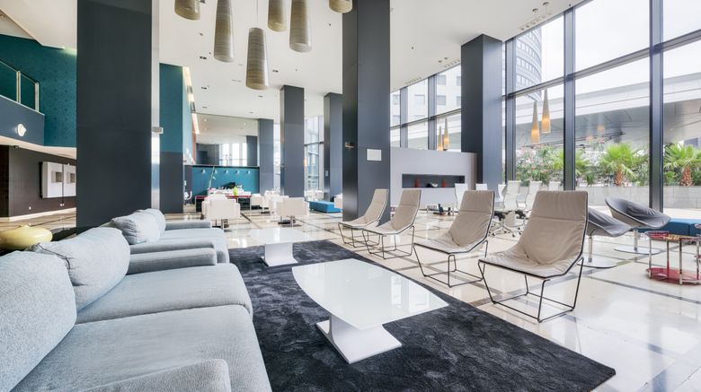 <b>Hotel Ilunion Aqua 4 Lobby</b>. Images powered by <a href="https://www.leonardoworldwide.com/" title="Leonardo Worldwide" target="_blank">Leonardo</a>.