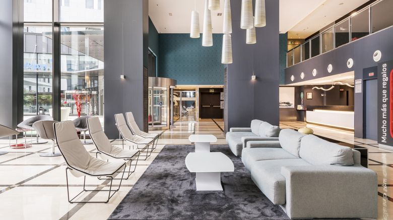 <b>Hotel Ilunion Aqua 4 Lobby</b>. Images powered by <a href="https://www.leonardoworldwide.com/" title="Leonardo Worldwide" target="_blank">Leonardo</a>.
