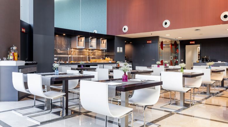 <b>Hotel Ilunion Aqua 4 Restaurant</b>. Images powered by <a href="https://www.leonardoworldwide.com/" title="Leonardo Worldwide" target="_blank">Leonardo</a>.