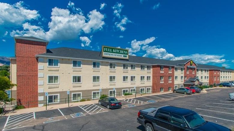 InTown Suites Colorado Springs Exterior. Images powered by <a href="https://www.leonardoworldwide.com" target="_blank" rel="noopener">Leonardo</a>.