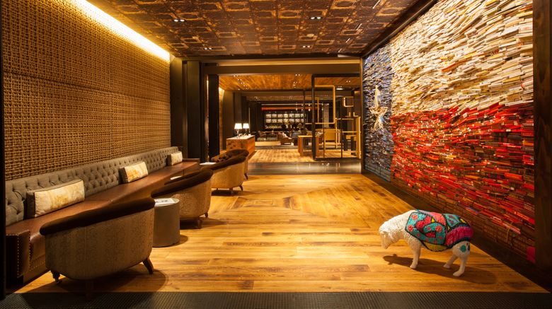 <b>The George Lobby</b>. Images powered by <a href="https://www.leonardoworldwide.com/" title="Leonardo Worldwide" target="_blank">Leonardo</a>.
