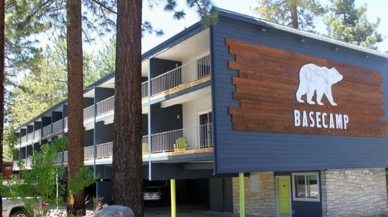 Basecamp Hotel South Lake Tahoe Exterior. Images powered by <a href="https://www.leonardoworldwide.com" target="_blank" rel="noopener">Leonardo</a>.
